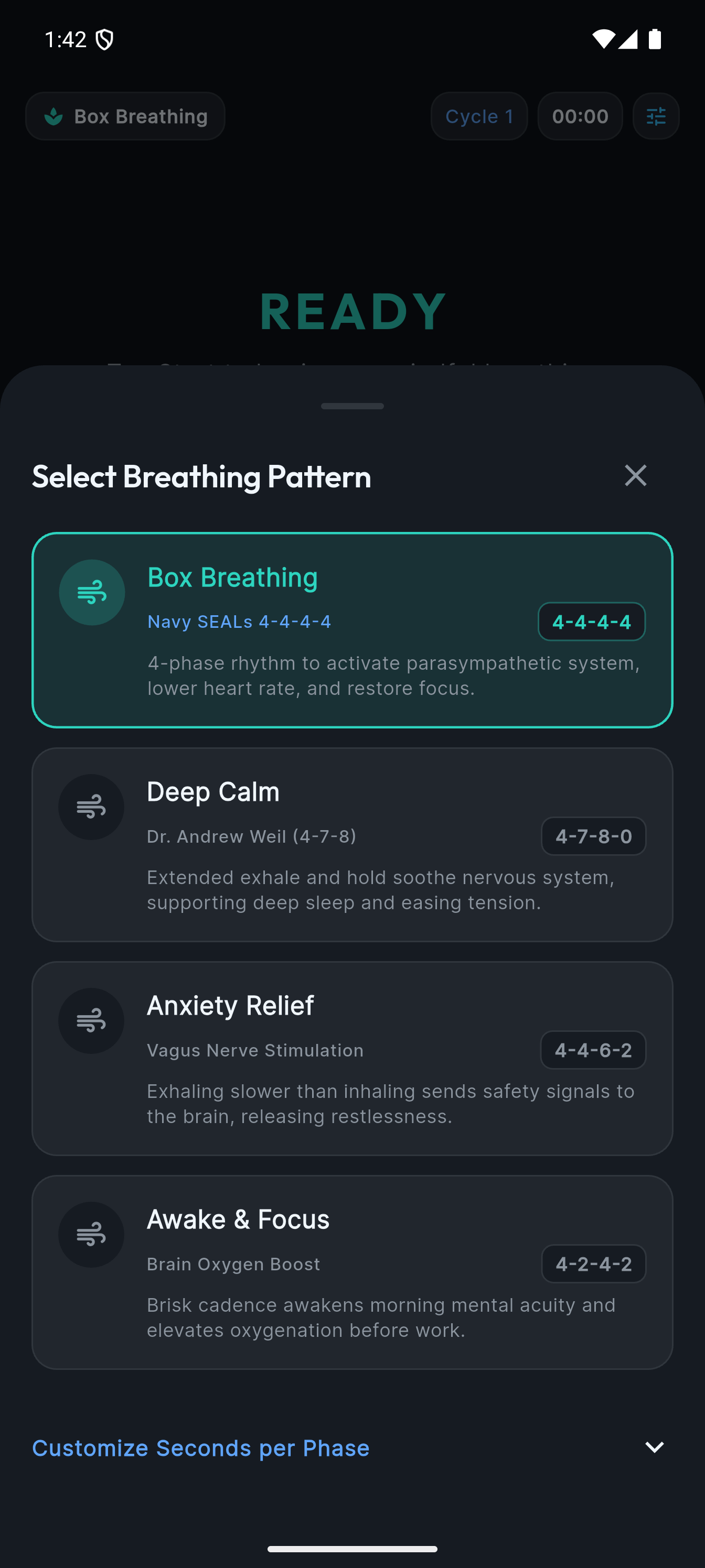 Breathing Patterns & Presets